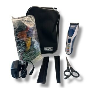 Wahl Color Pro Cordless Hair Clipper Trimmer Kit Rechargeable 9649P Grooming